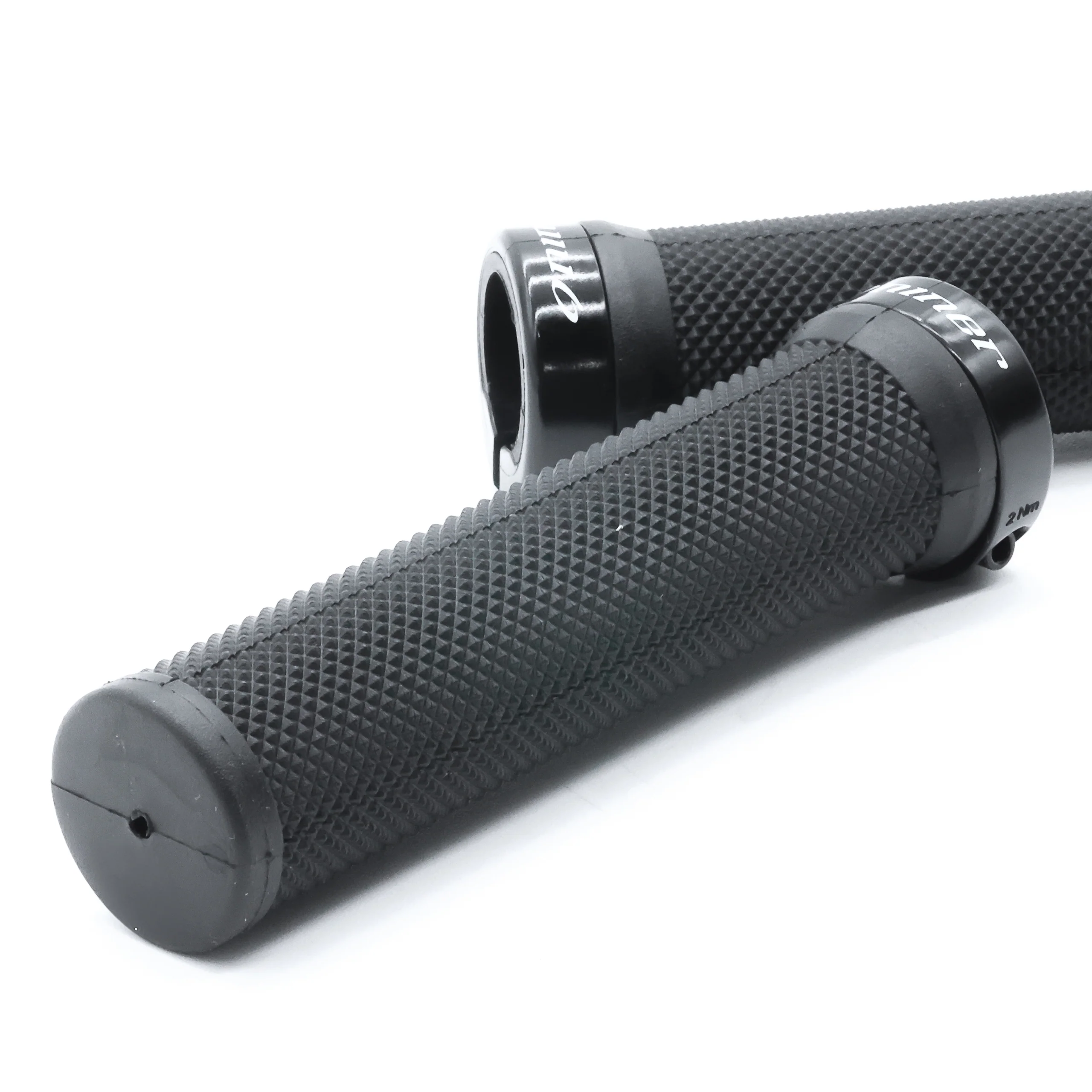 Niner Lock On MTB Grips Black - Plastic - Image 3