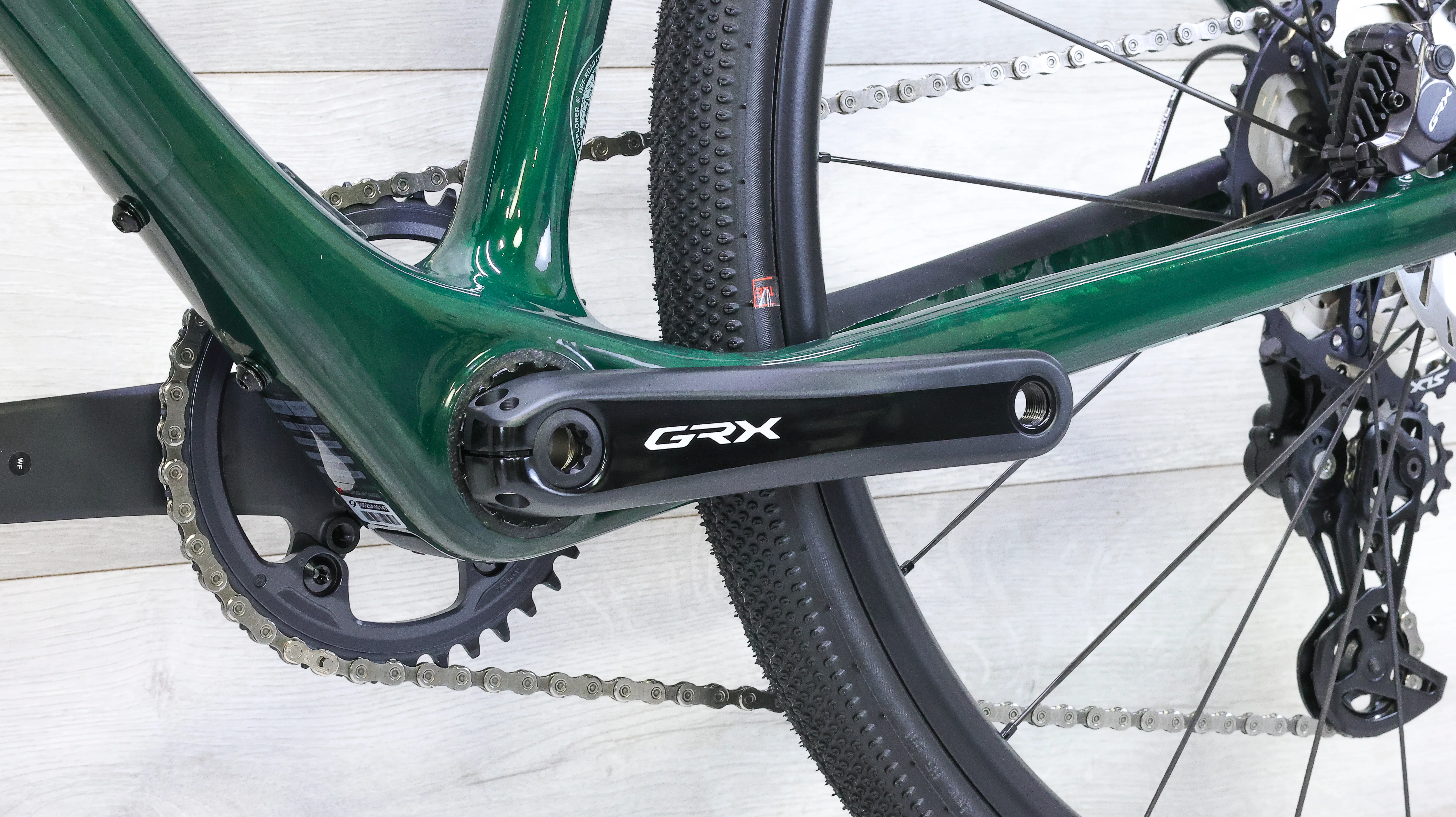 Niner ORE 9 RDO - 4 Star Shimano GRX 800 Gravel Bike - Transparent Green - Image 7