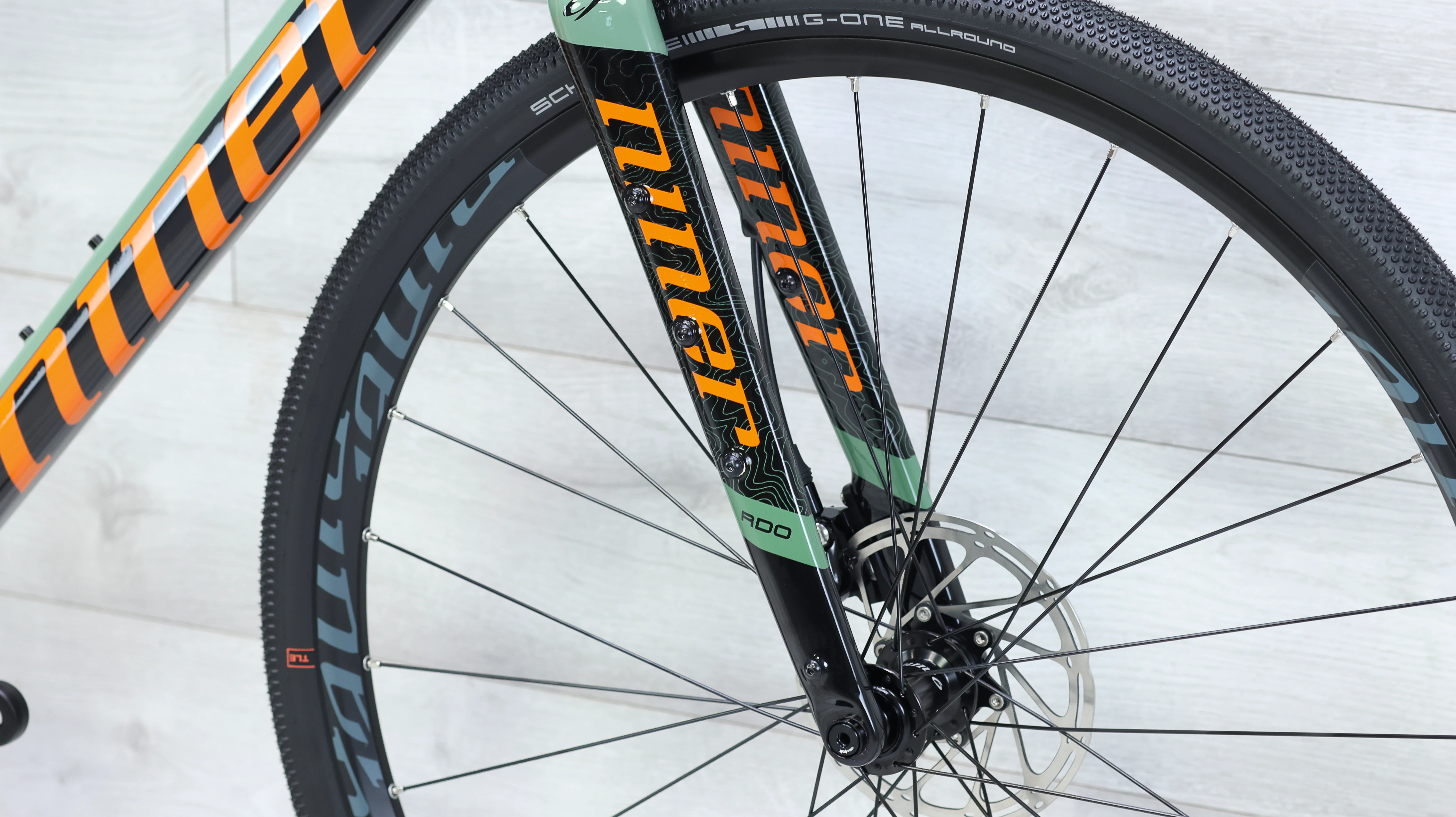 Niner RLT 9 RDO 2-Star Gravel Bike Olive/Orange - 2023, 62cm - Image 15