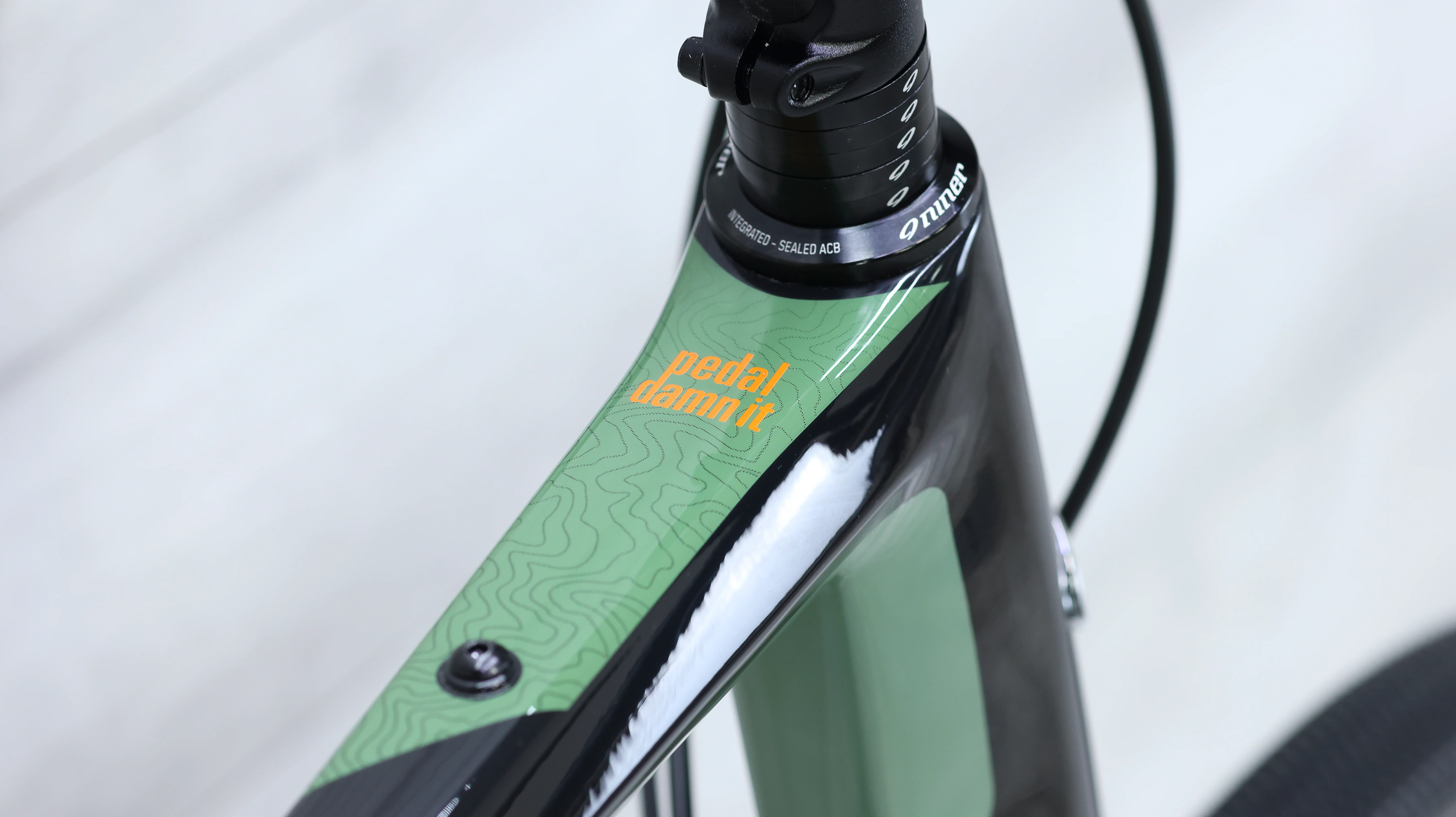 Niner RLT 9 RDO 2-Star Gravel Bike Olive/Orange - 2023, 62cm - Image 16