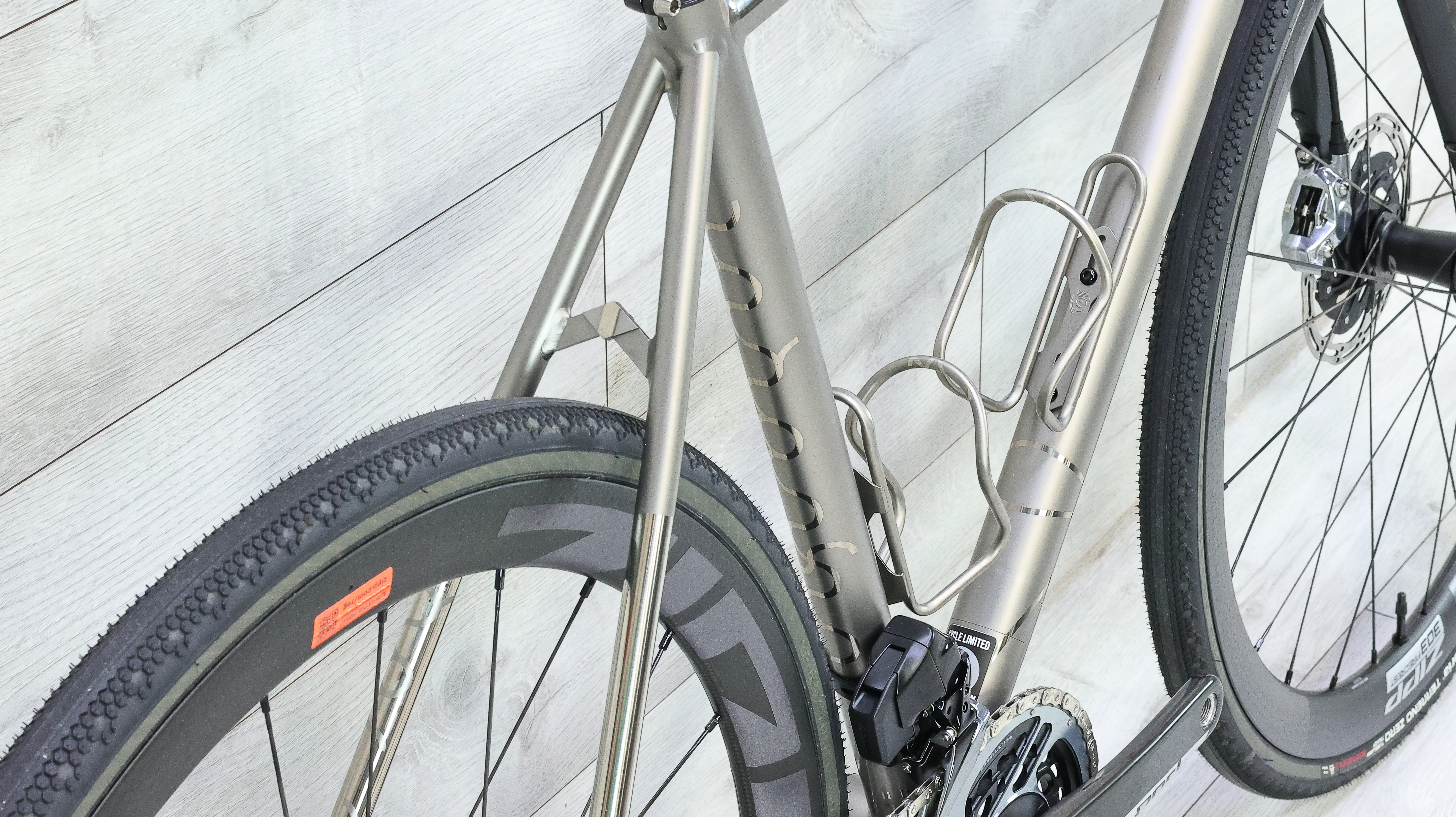No. 22 Drifter X Red eTap AXS Titanium Gravel Bike - 2021, 56cm - Image 18