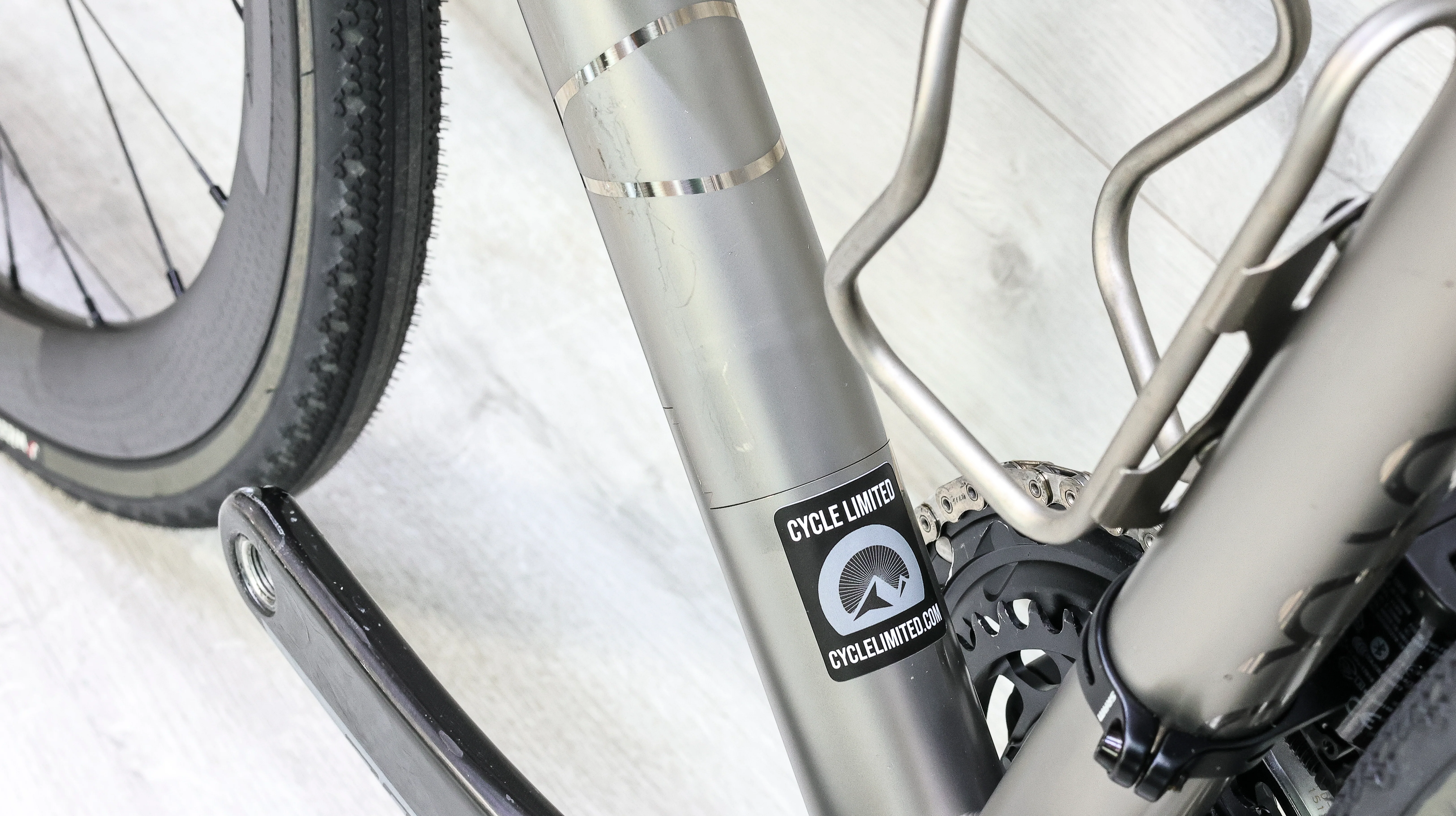 No. 22 Drifter X Red eTap AXS Titanium Gravel Bike - 2021, 56cm - Image 24