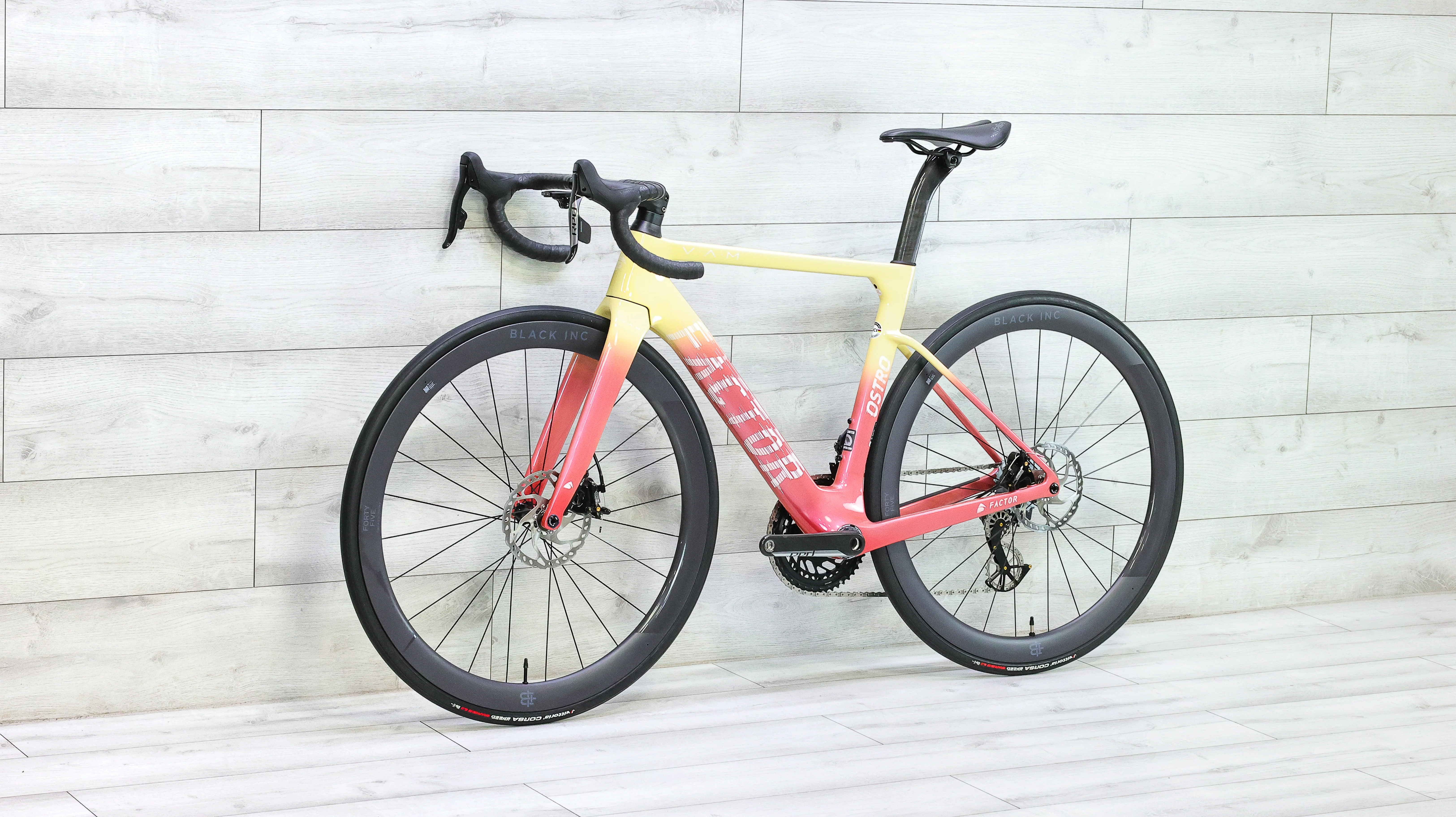 Factor Ostro VAM Red AXS Disc Road Bike - 2021, 52cm - Image 4