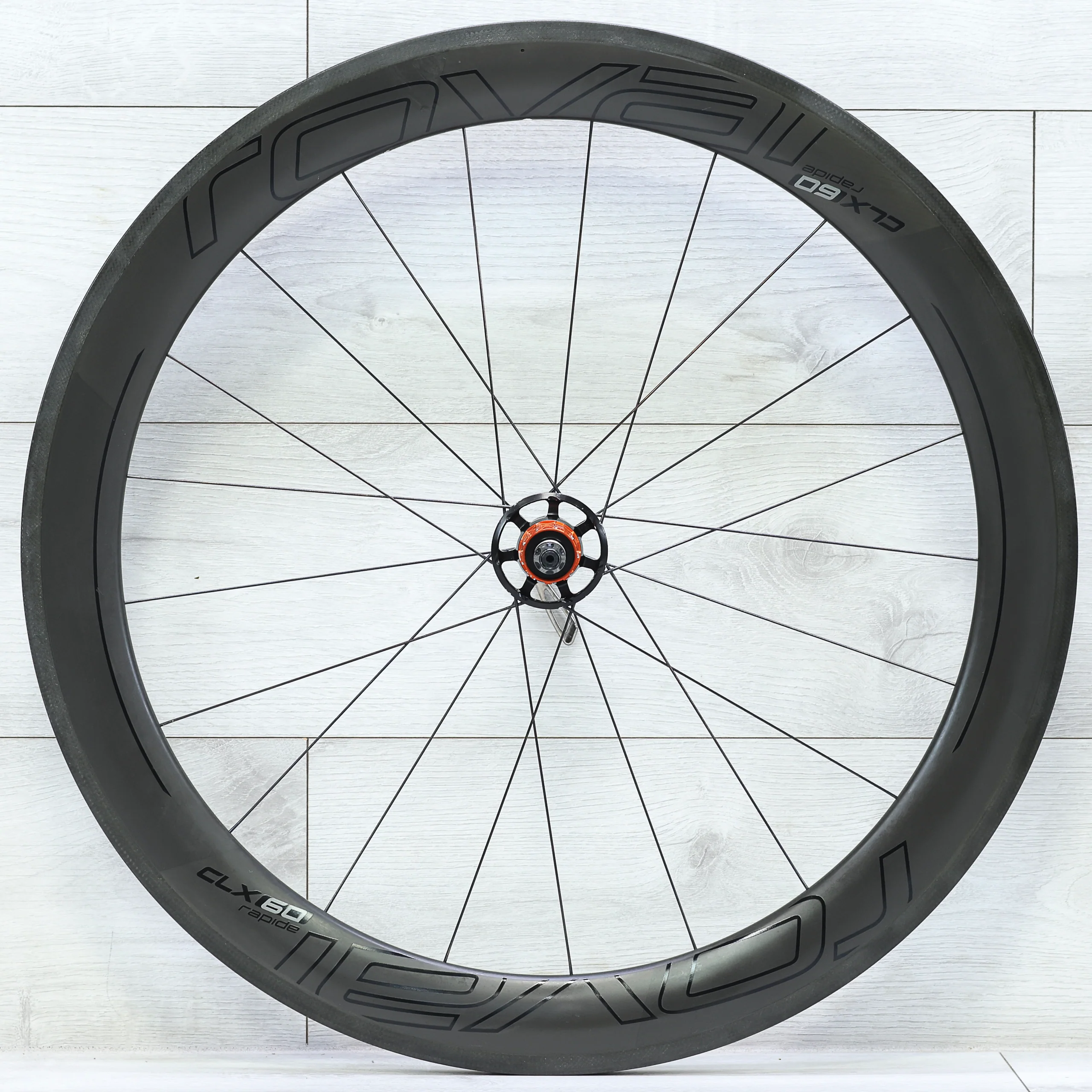 Roval CLX 60 Rapide Carbon Clincher Rim Brake Wheelset - 700c, HG 11-Speed - Image 2