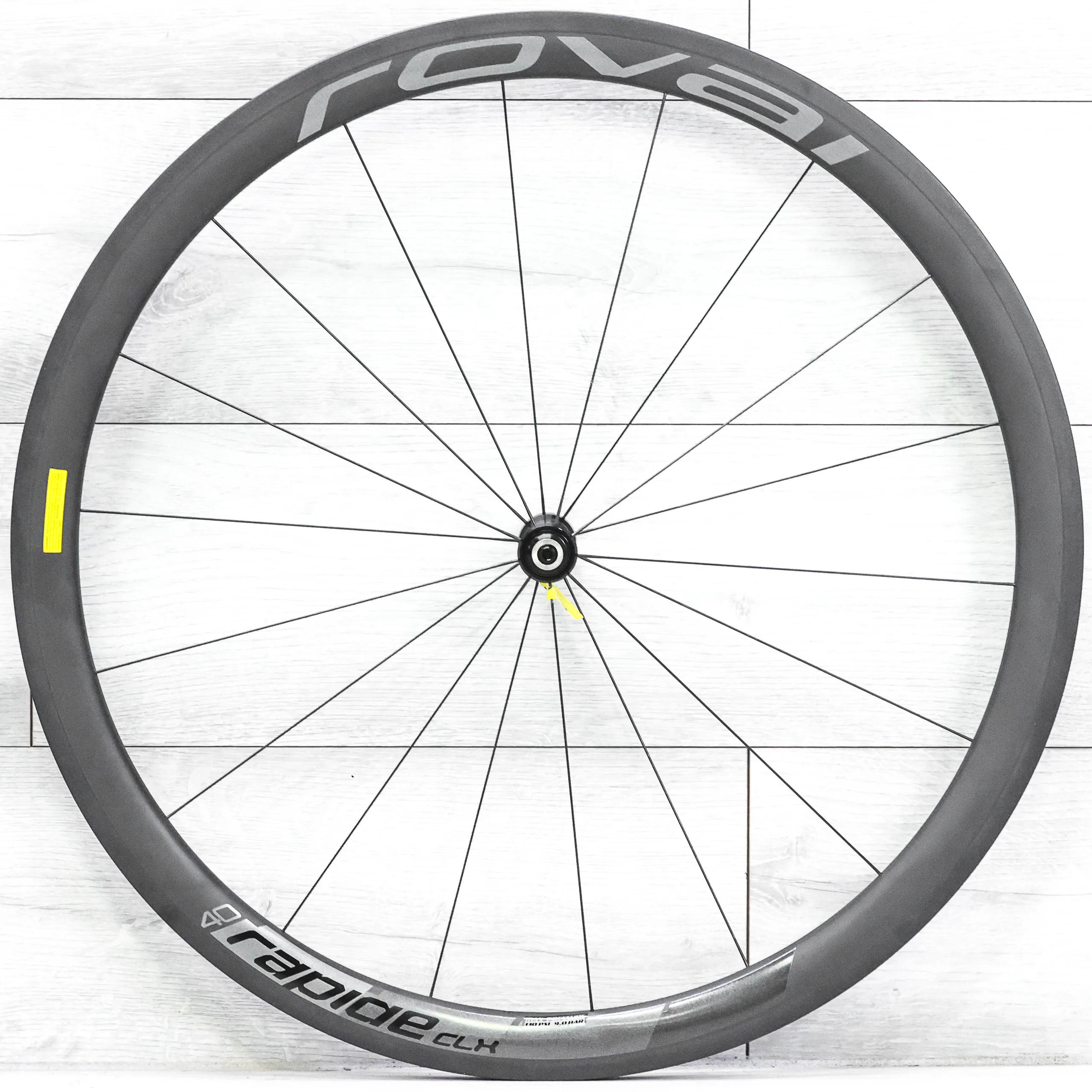 Roval Rapide CLX 40 Carbon Wheelset – 700c, Rim Brake, Clincher, HG 11-Speed - Image 2