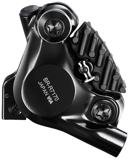 Shimano 105 ST-R7170-RE Di2 Shift/Brake Lever with BR-R7170 Hydraulic Disc Brake Caliper - Rear, 12-Speed, Flat Mount, Black - Image 4
