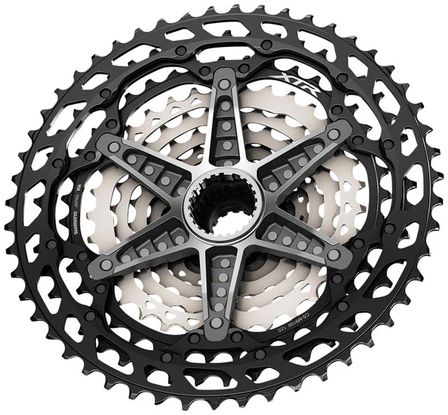 Shimano CS-M9101-12 Cassette - 12-Speed, 10-51t, Black/Gray, Micro Spline - Image 2