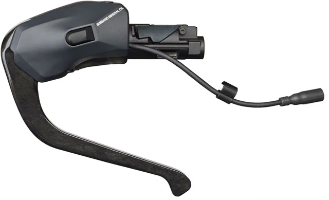 Shimano Dura-Ace ST-R9180 Di2 TT Shift/Brake Lever with Wire - Right, 11-Speed, For TT Bars, Black - Image 2