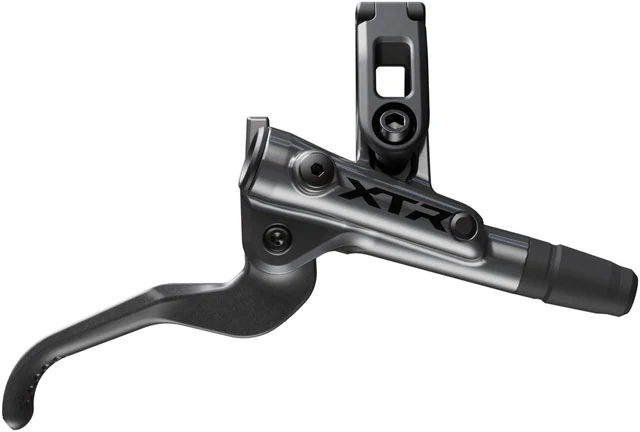 Shimano XTR M9200 XC Disc Brake and Lever - Post Mount, 2-Piston Caliper, SM-BH90-SS Hose, Metal Pads, Gray - Image 3