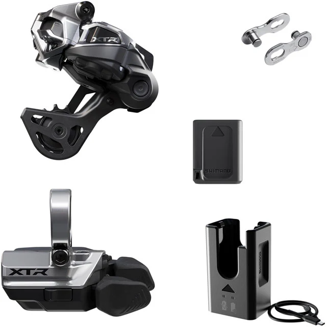 Shimano XTR M9250 Di2 Wireless Upgrade Kit - Includes M9250-GS Rear Derailleur, M9250-R Shifter, Battery, Charger, Quick Link - Image 12