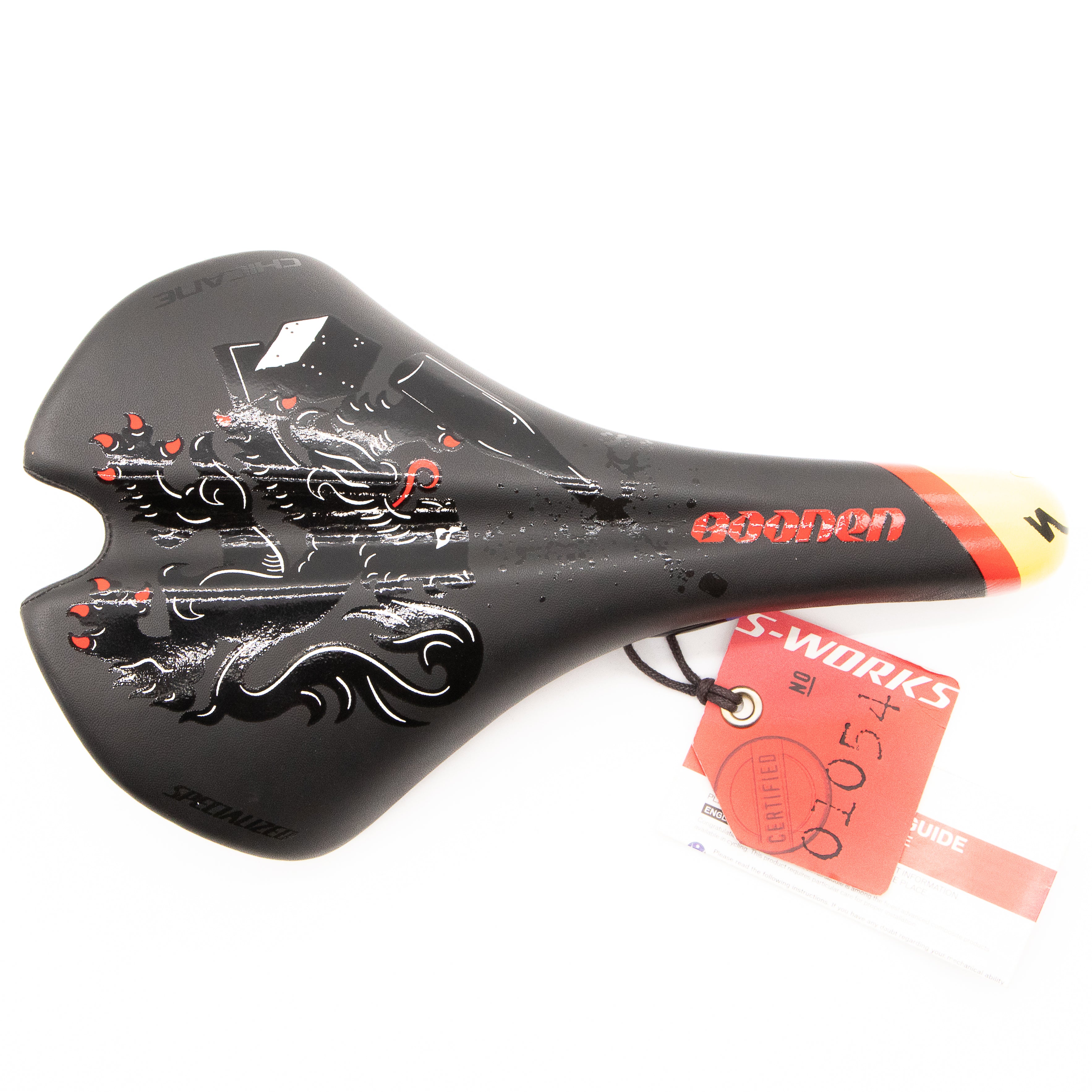 Specialized Chicane Boonen Carbon 168mm Saddle 245g - Image 12