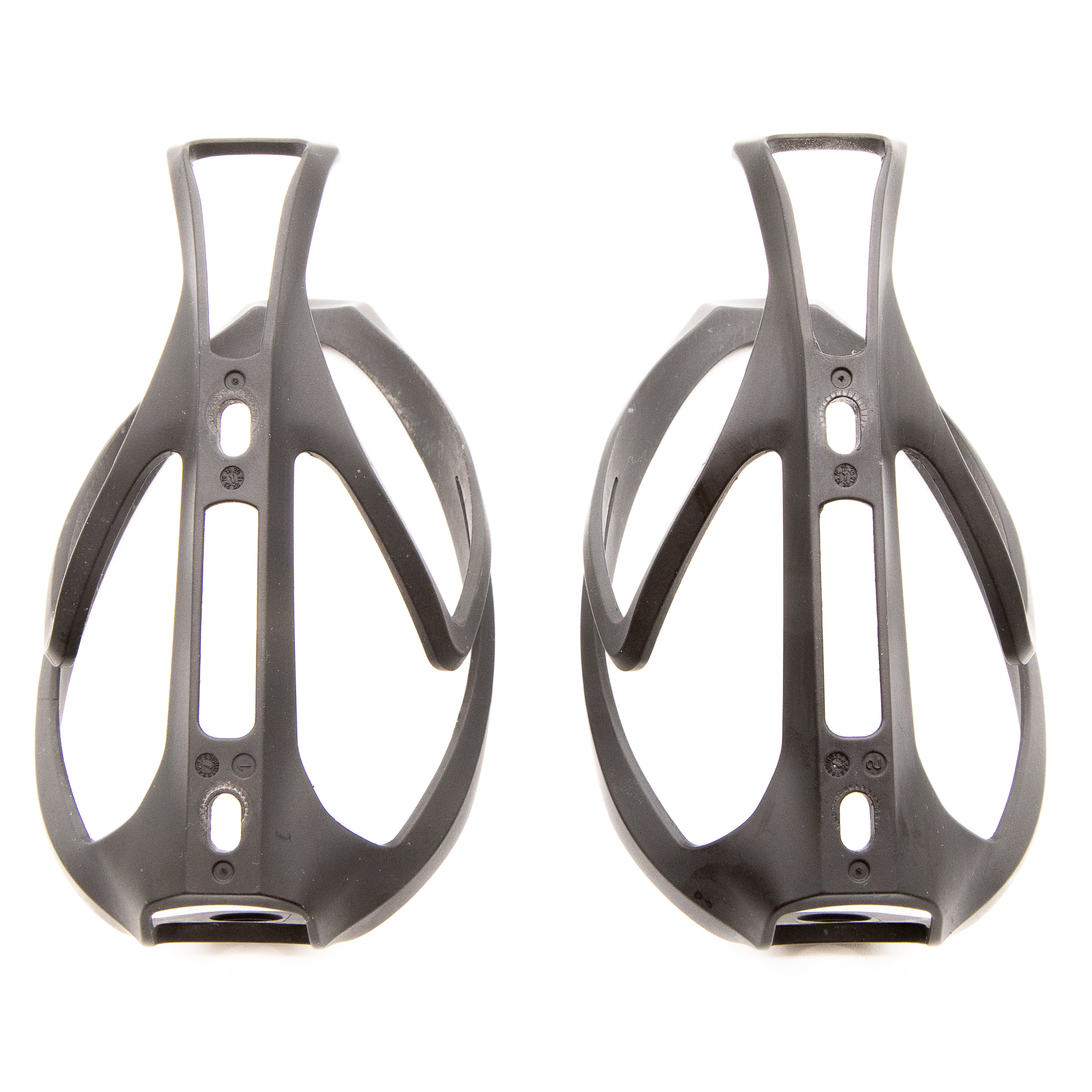 Specialized Rib II Black Matte Black Bottle Cage Pair 66g - Image 2