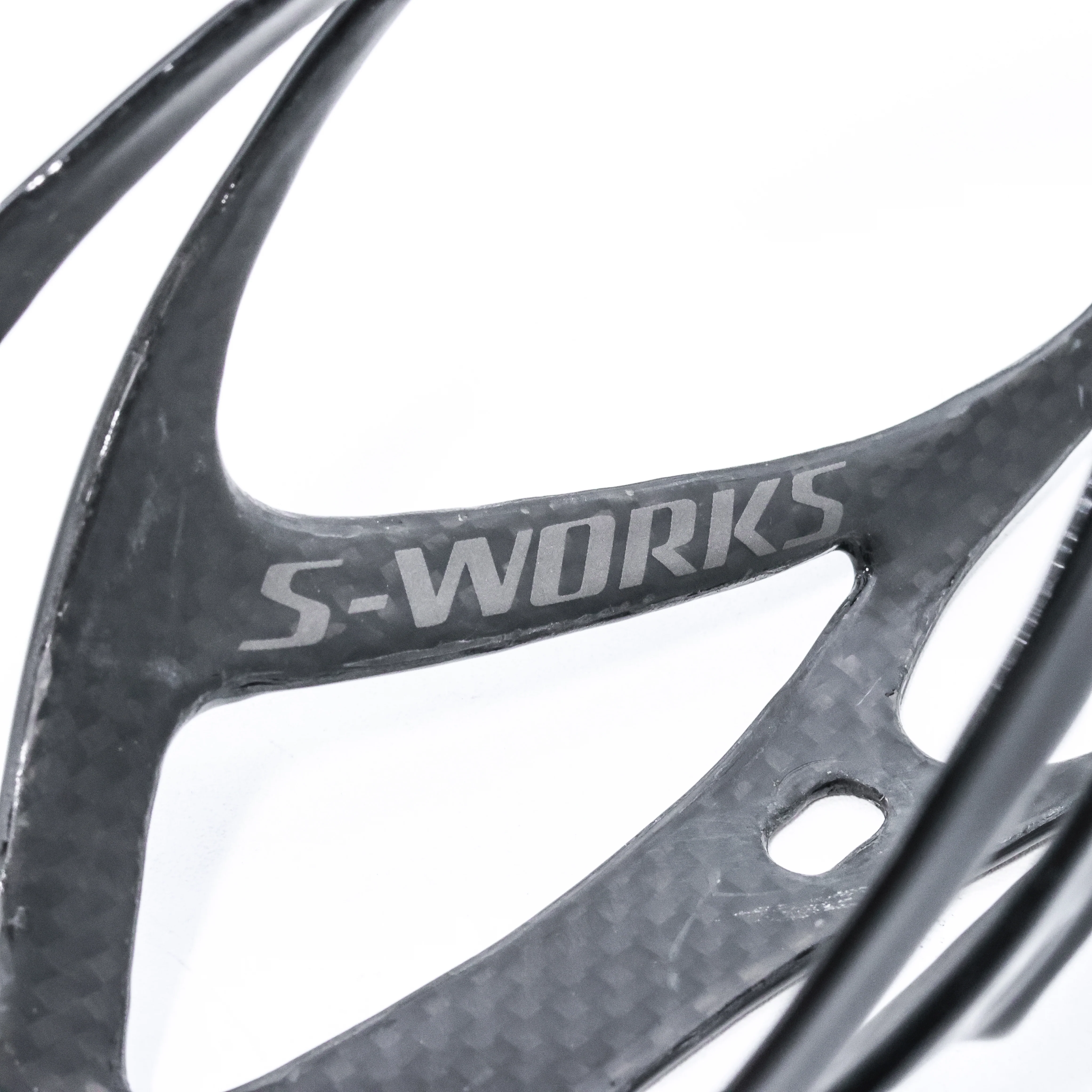 Specialized S-Works Rib III Gloss Carbon Top Load Bottle Cages Pair - 44g - Image 4