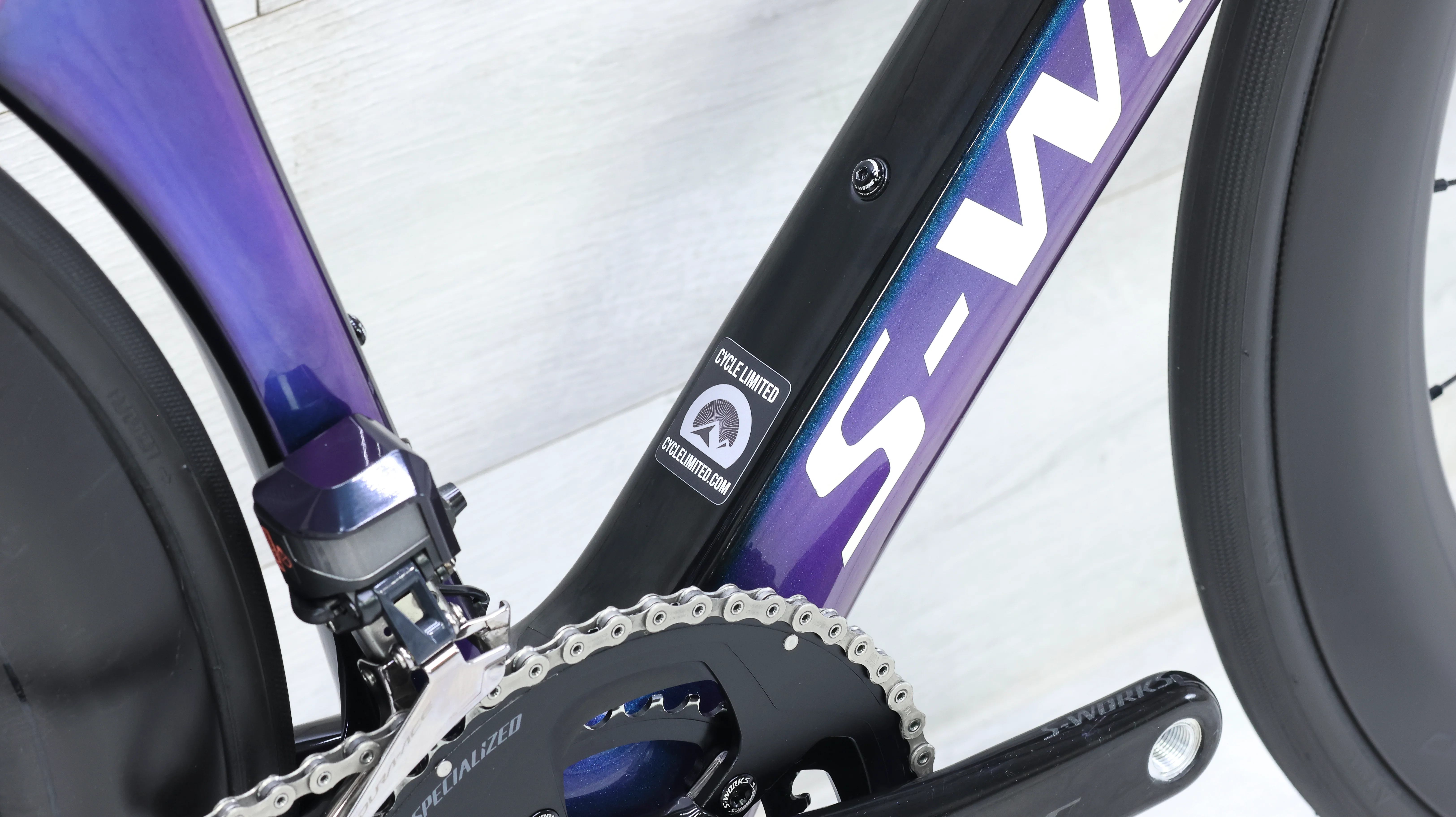 Specialized S-Works Venge ViAS Disc Di2 Road Bike - 2018, 54cm - Image 3