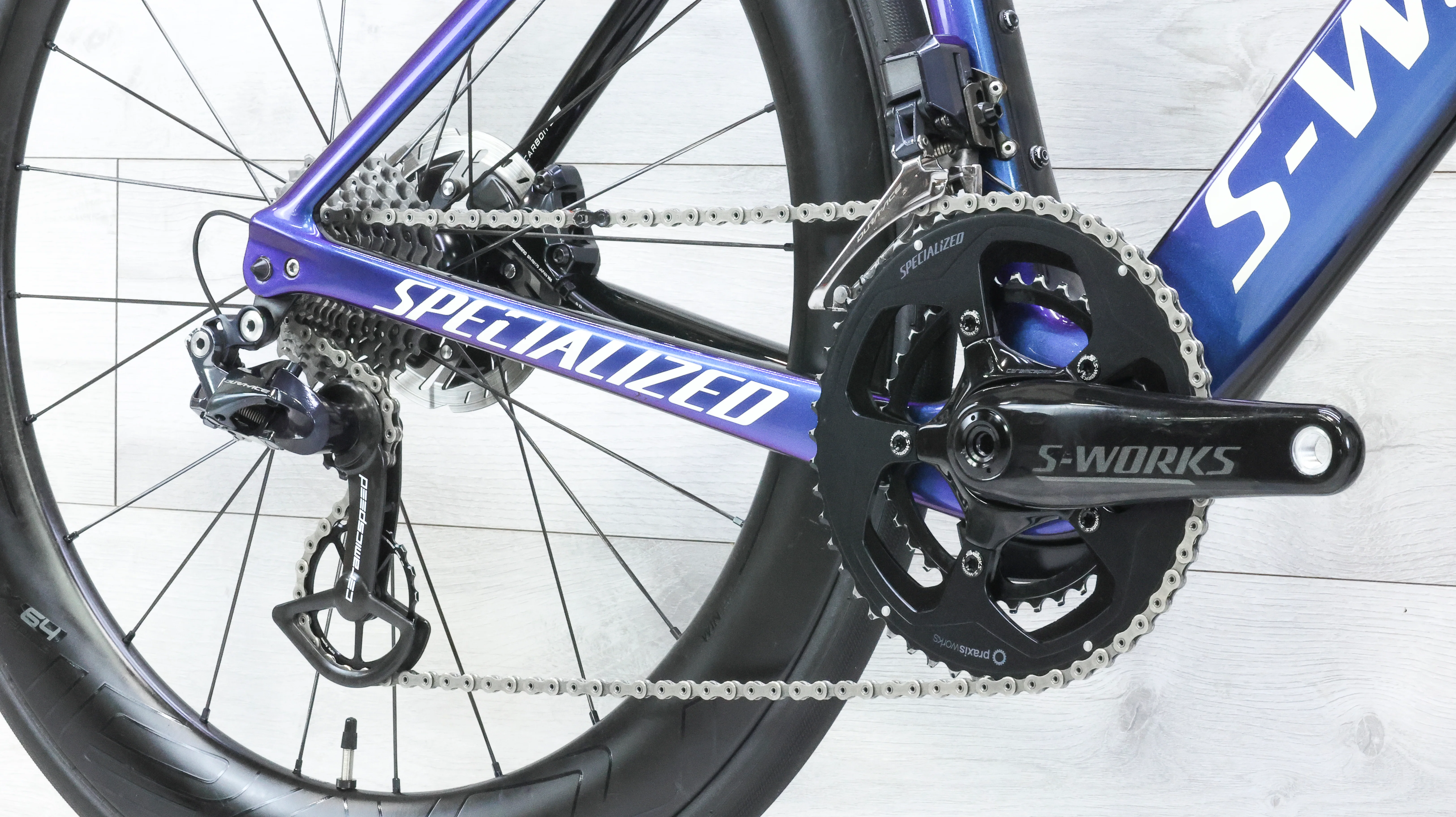 Specialized S-Works Venge ViAS Disc Di2 Road Bike - 2018, 54cm - Image 6