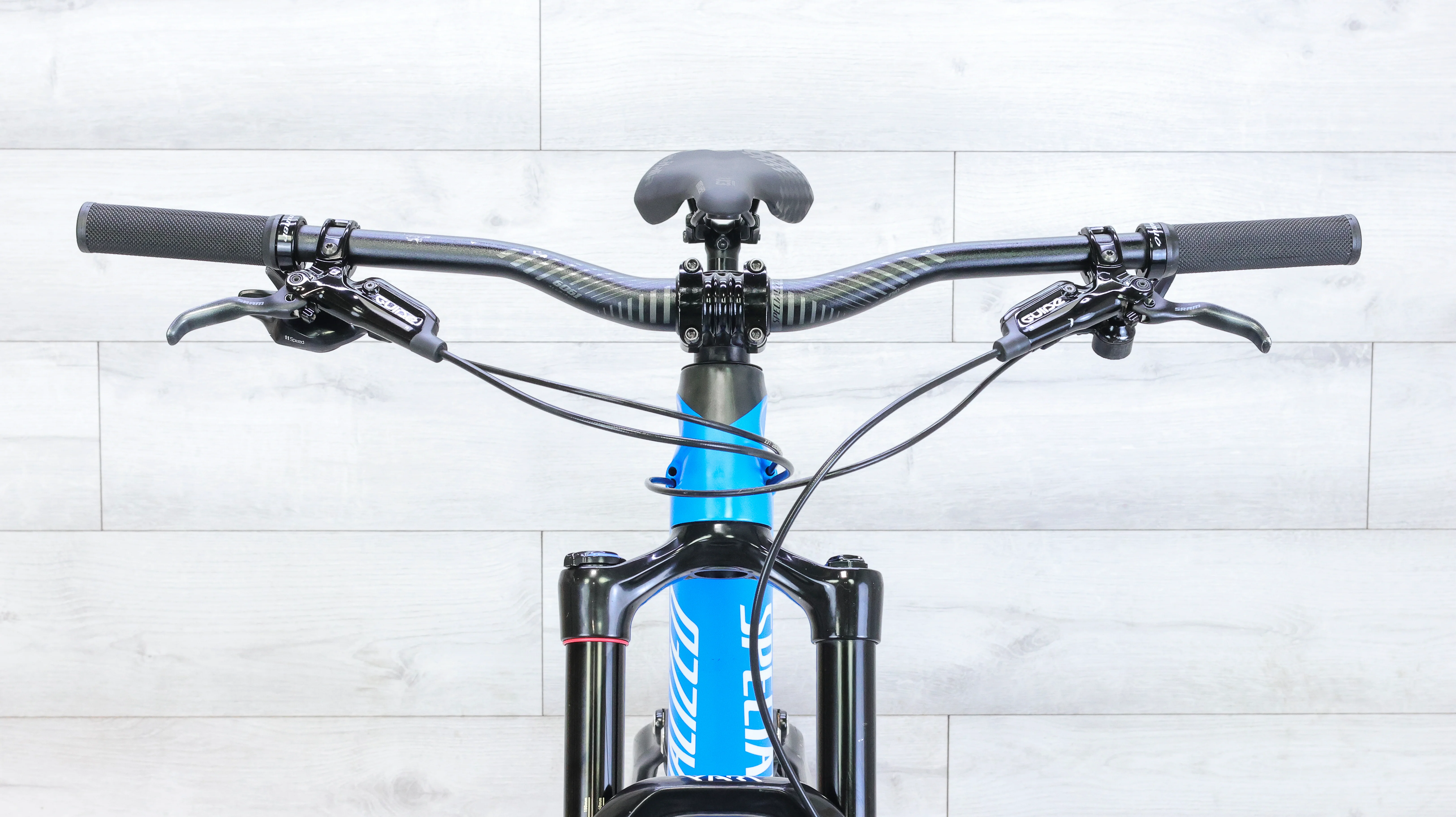 Specialized Stumpjumper FSR Comp Carbon 6Fattie Mountain Bike - 2017, Medium - Image 12