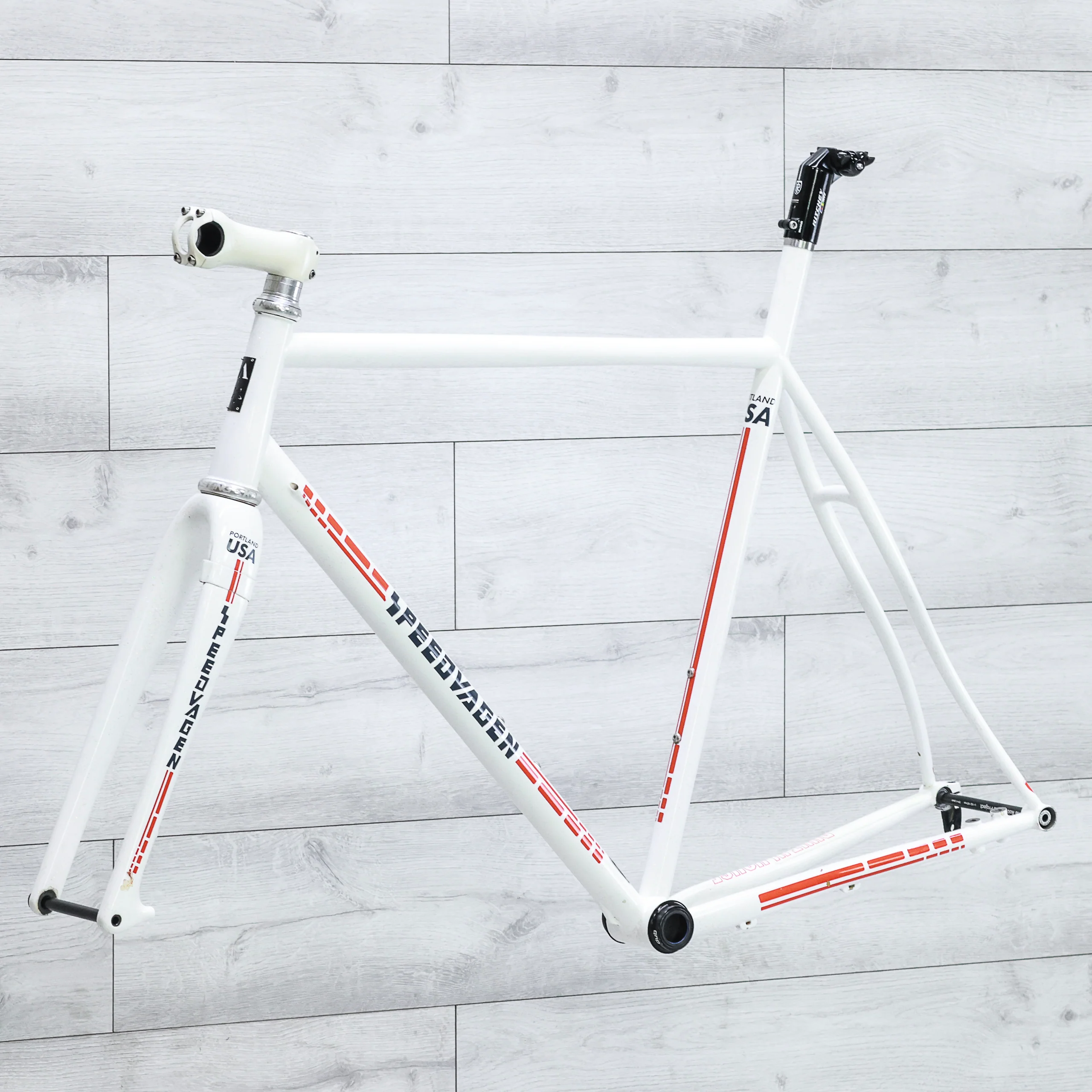 Speedvagen Team Issue CX Steel Cyclocross Bike Frameset - 2020, X-Large - Image 4