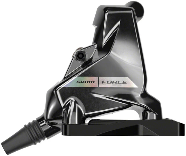 SRAM Force AXS HRD eTap Shift/Brake Lever and Hydraulic Disc Brake Caliper - Right/Rear, Flat Mount, 20mm Offset, Iridescent Gray/Blk, D2 - Image 5