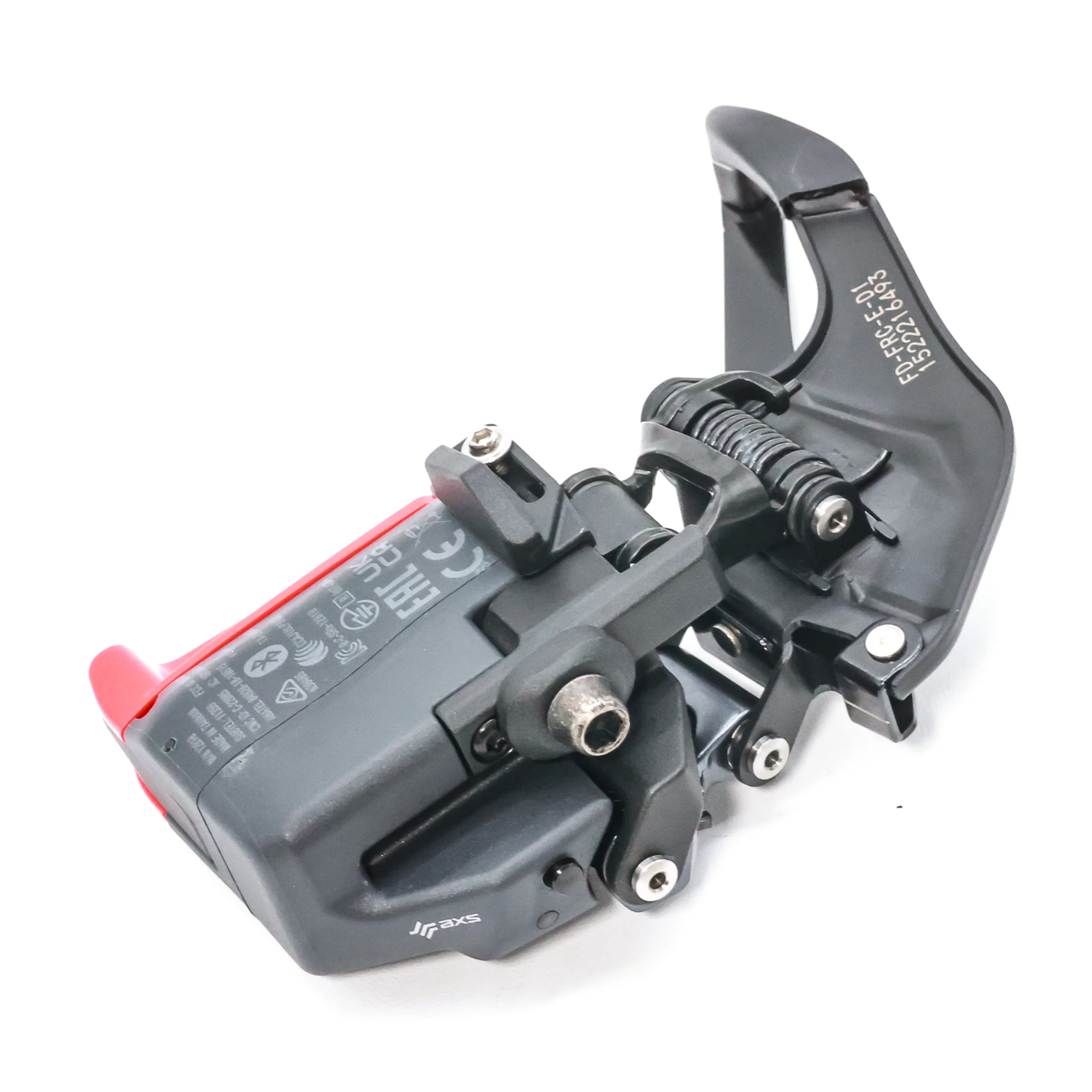 SRAM Force eTap AXS D1 Front Derailleur – Braze-On, Gloss Black, 12-Speed - Image 3