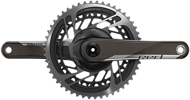 SRAM RED AXS Crankset - 12-Speed, Direct Mount, DUB Spindle Interface, Natural Carbon, D1