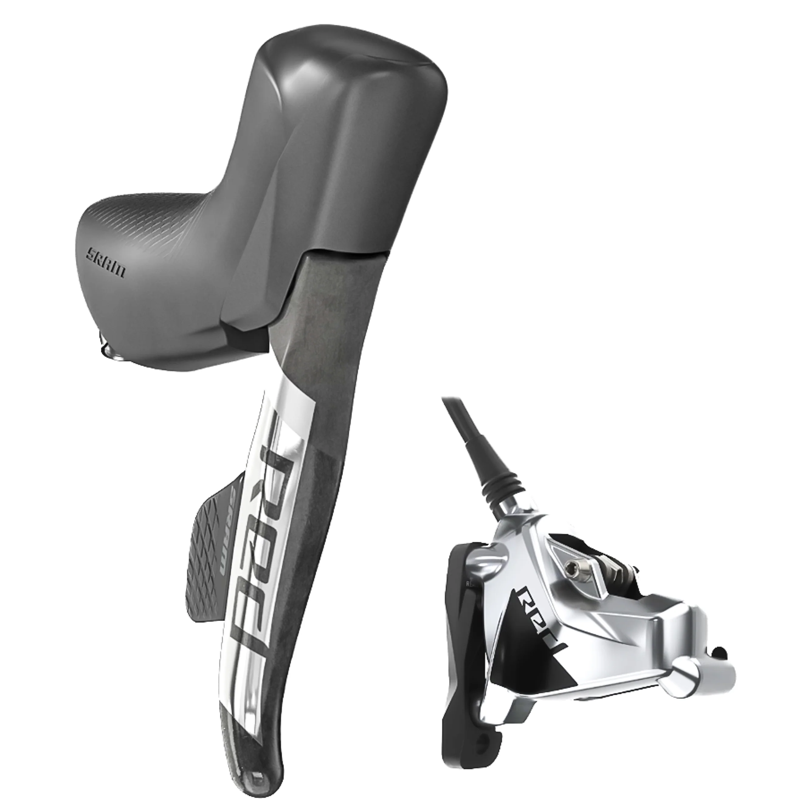 SRAM Red eTap AXS HRD Shift Brake Lever & Hydraulic Disc Caliper Pair 12 speed - Image 2