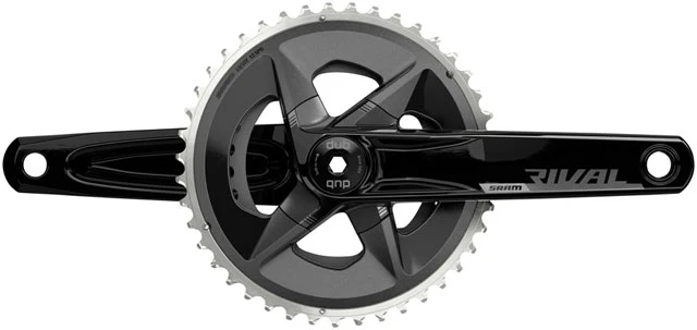SRAM Rival AXS Wide Crankset - 175mm, 12-Speed, 43/30t, 94 BCD, DUB Spindle Interface, Black, D1 - Image 2