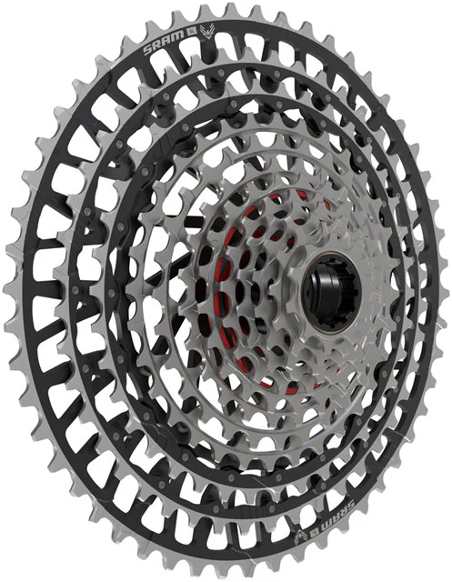 SRAM XX Eagle T-Type Ebike AXS Groupset - 104BCD 34T, Derailleur, Shifter, 10-52t Cassette, Clip-On Guard, Arms not included - Image 4