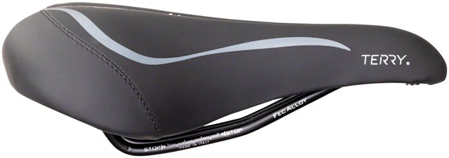 Terry Liberator X Gel Saddle - Steel, Black, Women's, Italia - Image 2