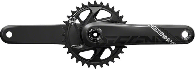 TruVativ Descendant Carbon Eagle Crankset - 12-Speed, 32t, Direct Mount, DUB Spindle Interface, Black