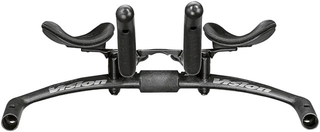 Vision TriMax Carbon Si013 Handlebar, 31.8mm Clamp Diameter, 400mm Width, JS-Bend Shape, Aero Road Profile – Carbon - Image 2