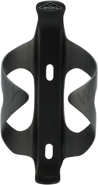 WHISKY No.9 C2 Carbon Water Bottle Cage - Top Entry, Matte Black - Image 2