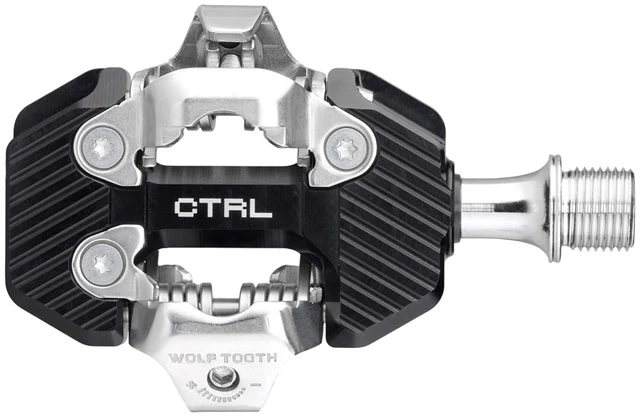 Wolf Tooth CTRL Trail Clipless Pedals - Dual Sided Clipless, Alloy, 9/16", Pair, Shimano SPD - Image 4