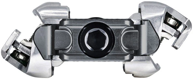 Wolf Tooth MK0 ALT XC Clipless Pedals - Dual Sided Clipless, Alloy, 9/16", Shadow Gray, Pair, Shimano SPD - Image 4
