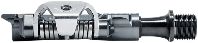 Wolf Tooth MK0 DEL Gravel Race Clipless Pedals - Single Sided Clipless, Alloy, 9/16", Shadow Gray, Pair, Shimano SPD - Image 4