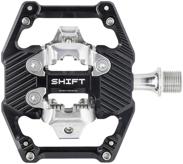 Wolf Tooth SHIFT Gravity Clipless Pedals - Dual Sided Clipless, Alloy, 9/16", Pair, Shimano SPD - Image 3