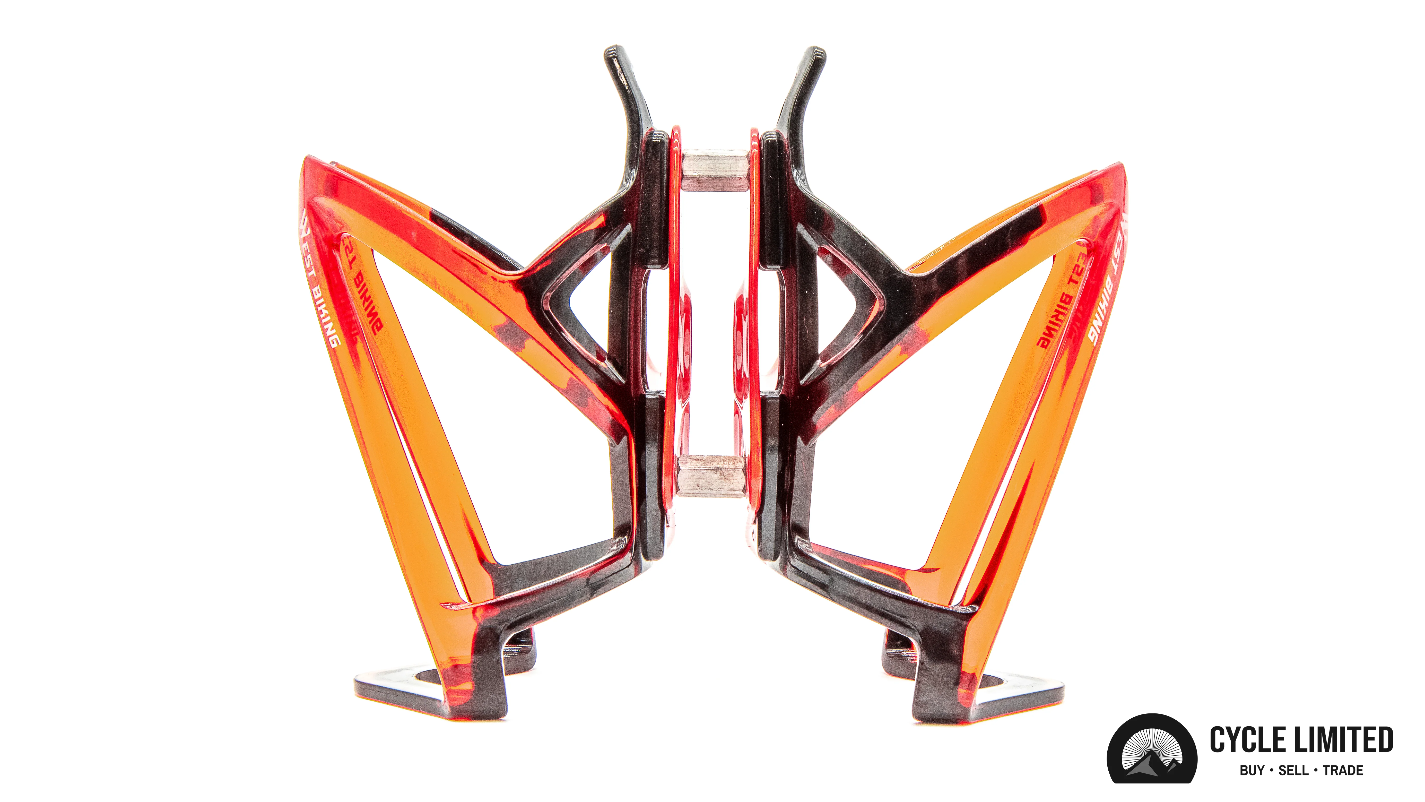 XLAB Sonic Wing Red with Bottle Cages (No Mounting Hardware) 153g - Image 4