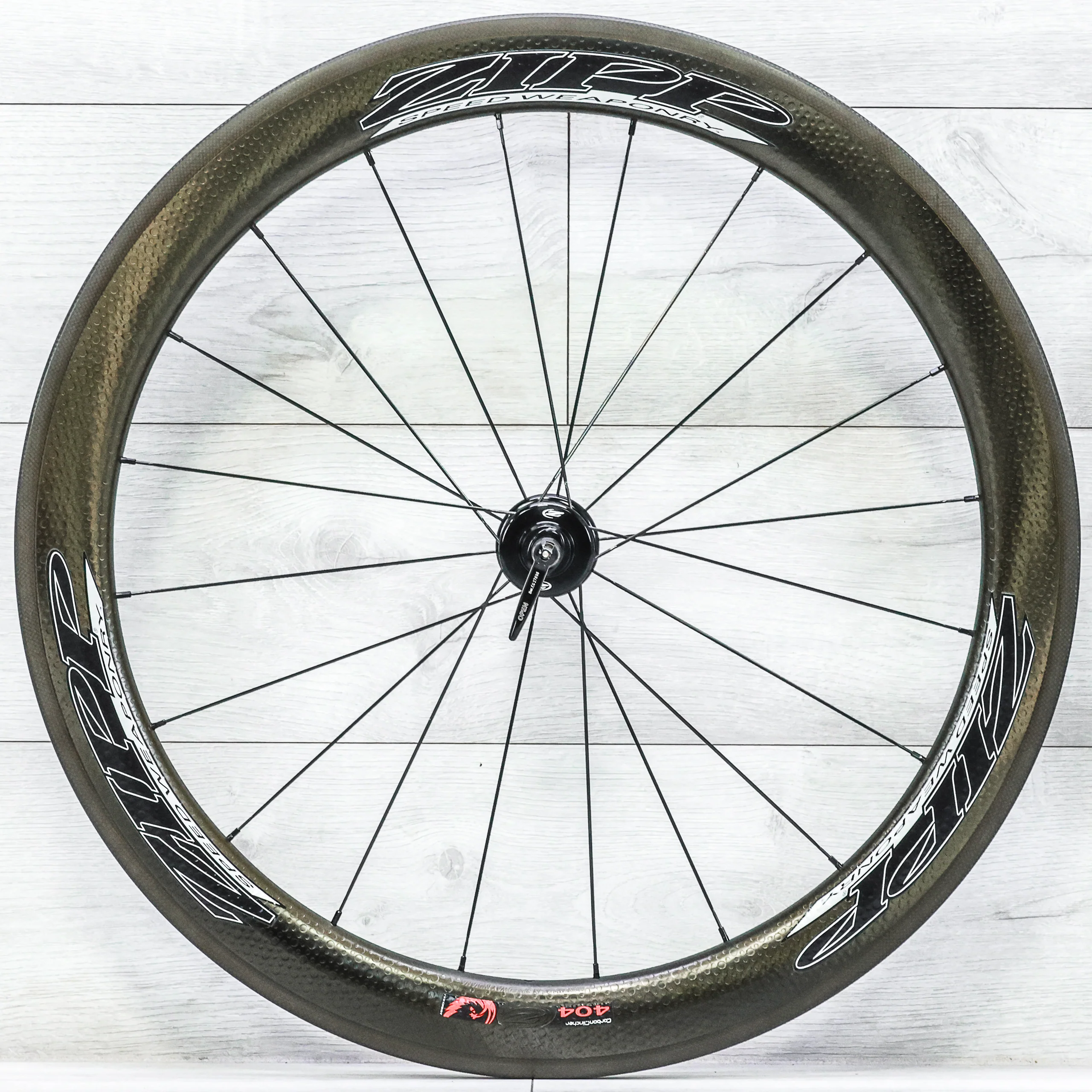 Zipp 404 Firecrest Carbon Wheelset – 700c Rim Brake, Clincher, HG 11-Speed - Image 6
